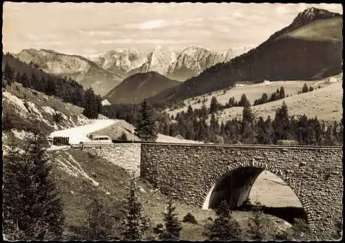 Ansichtskarte Bayrischzell Inntal Sudelfeld Bayrischzell Queralpenstrasse 1965