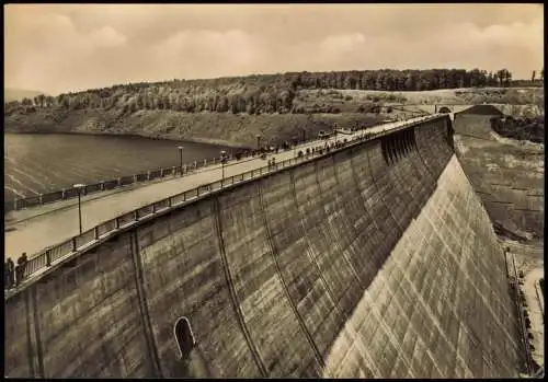 Ansichtskarte Oberharz am Brocken Rappbodetalsperre Harz 1965