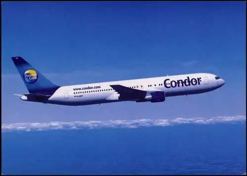 Ansichtskarte  Flugzeug Airplane Avion Boeing 767 Condor 1993