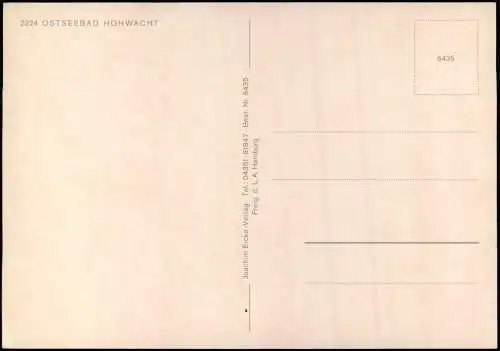 Ansichtskarte Hohwacht Luftbild Luftaufnahme 1979