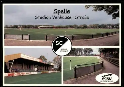 Ansichtskarte Spelle LK Emsland Stadion Venhauser Straße MB 2002