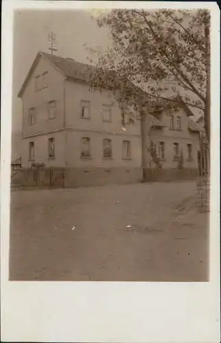 Foto  Hausfassaden Privataufnahme Straße 1922 Privatfoto