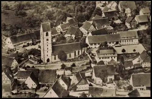 Ansichtskarte Bergfelden-Sulz am Neckar Luftbild 1959