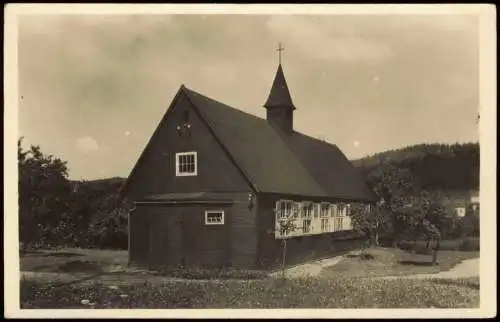 Ansichtskarte Bad Gottleuba-Berggießhübel Kirche 1956