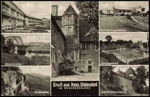 Hessisch Oldendorf Berliner Jugendheim Haus Niedersachsen Münchhausen Hof 1967