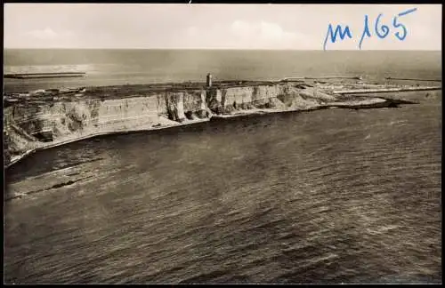 Ansichtskarte Helgoland (Insel) Westküste, Luftaufnahme Luftbild 1959