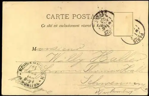 CPA Paris Pavillons Étrangers 1900