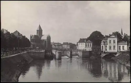 Audenarde Audenaarde Oudenaarde Stadt, Kirche und Wehr 1914 Privatfoto