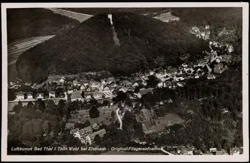 Ansichtskarte Bad Thal (Thüringen)-Ruhla Luftaufnahme Luftbild 1938