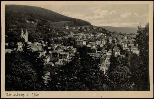 Ansichtskarte Sonneberg Panorama-Ansicht 1943