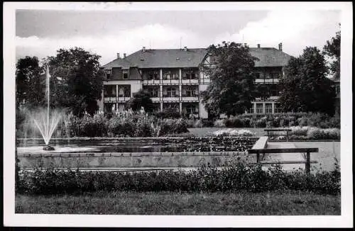 Ansichtskarte Bad Windsheim Kurhaus der Rummelsburger Anstalten 1950