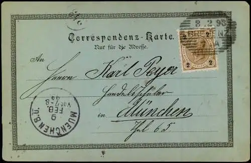 Ansichtskarte Bregenz Kapelle am Gebhardsberg 1898