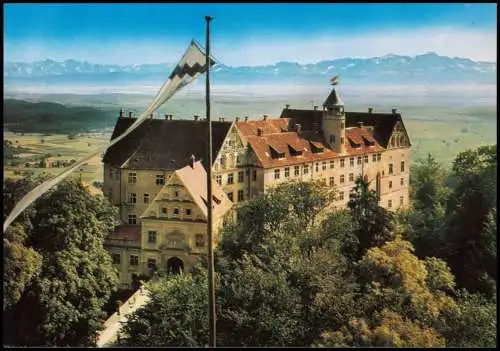Heiligenberg (Bodenseekreis) Schloss (Castle); Gesamtansicht 1990