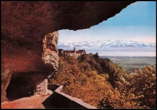Ansichtskarte Heiligenberg (Bodenseekreis) Schloß (Fernansicht) 1990