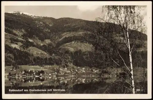 Sattendorf-Treffen am Ossiacher See am Ossiachersee mit Görlitzen 1939