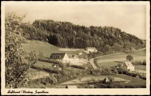 AK  Wirsberg Oberfranken Jugendheim 1954  gel. Landpoststempel über Neuenmarkt