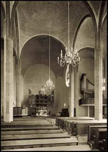 Ansichtskarte Bielefeld Altstädter Nicolai-Kirche, Altar Orgel 1965