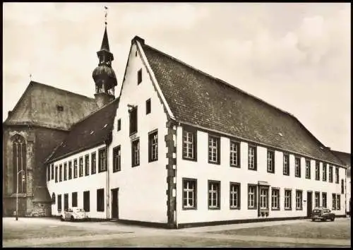 Ansichtskarte Bielefeld Kath. St.-Jodokus-Kirche, Am Klosterplatz 1963