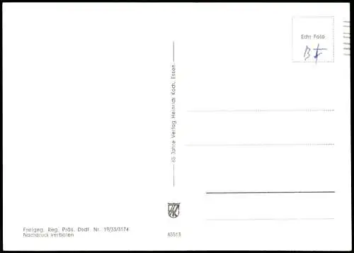 Ansichtskarte Essen (Ruhr) Luftbild Münsterkirche 1962