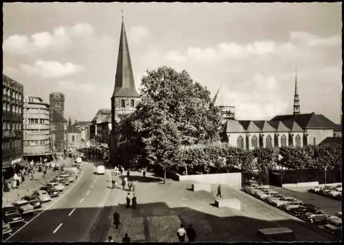 Ansichtskarte Essen (Ruhr) Kettwiger Straße Autos VW Käfer 1962