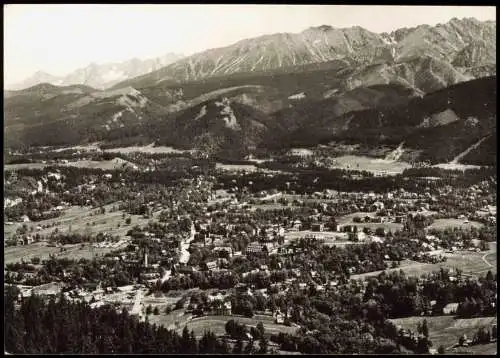 Postcard Zakopane Blick von Gubałówka 1969