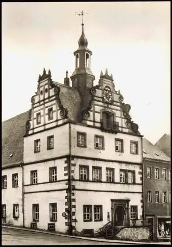 Sammelkarte Colditz Rathaus - Chronikkarte 1975
