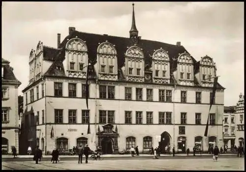 Sammelkarte Naumburg (Saale) Rathaus 1980