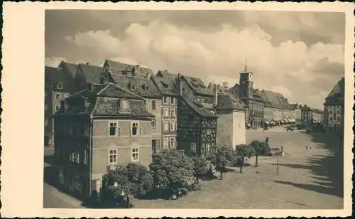 Foto Eger Cheb Marktplatz 1925 Privatfoto