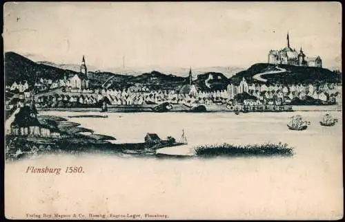 Ansichtskarte Flensburg Flensburg 1850 1899