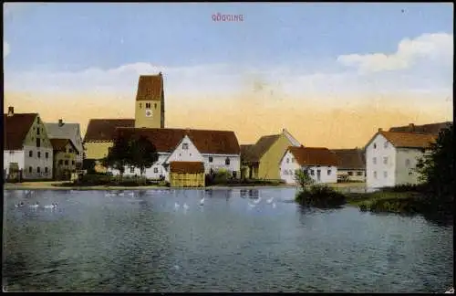 Ansichtskarte Neustadt a.d.Donau Ortsansicht 1920