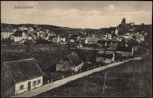 Ansichtskarte Altmannstein Panorama-Ansicht 1911