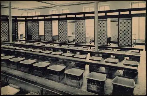 Postkaart Malonne Institut Saint-Berthuin. Salle des Bains 1924