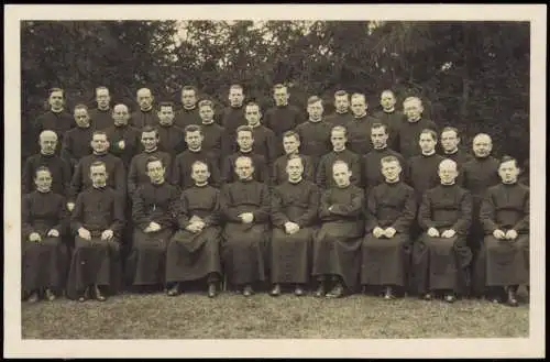 Ansichtskarte Maria - Enzersdorf Pristerweihe Missionshaus St. Gabriel 1928