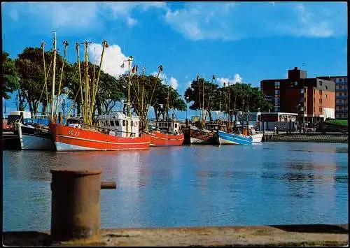 Ansichtskarte Wyk (Föhr) Der Wyker Hafen 1980