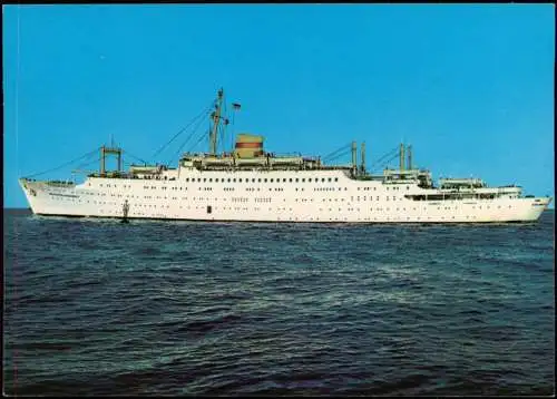 Urlauberschiff MS „Völkerfreundschaft" Schiffe/Schifffahrt - Hochsee 1972