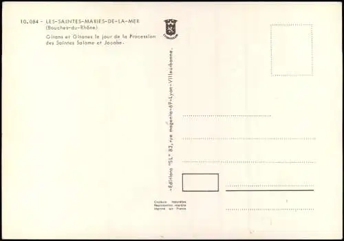 Saintes-Maries-de-la-Mer Gitans et Gitanes le jour de la Procession Typen 1978