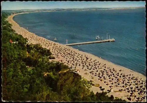 Ansichtskarte Timmendorfer Strand Luftbild 1962