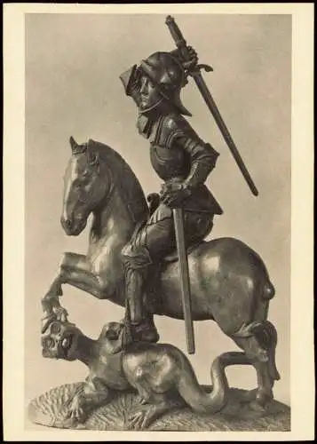 Tilman Riemenschneider: Hl. Georg (Ehem. Staatl. Museen, Berlin) 1960