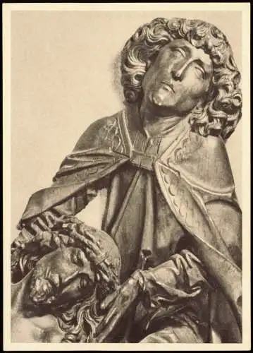 Tilman Riemenschneider Aus der Beweinung Christi Max-Baur-Bildkarte 1960