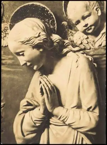 Maria, das Jesuskind anbetend (Ausschnitt) Um 1460 Florenz, Nationalmuseum 1956