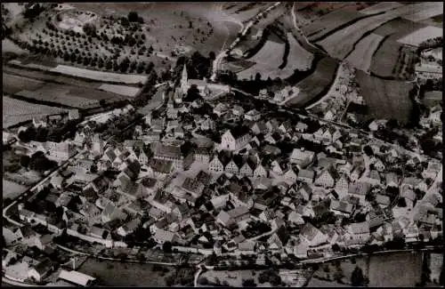 Ansichtskarte Greding Luftbild 1962