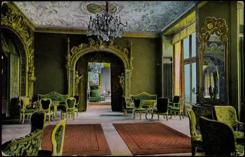 Ansichtskarte Wiesbaden Curhaus, Conversationssaal. Kurhaus 1914