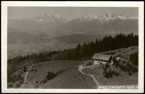 Ansichtskarte Innsbruck Arzler Alpe 1955