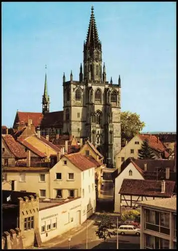 Ansichtskarte Konstanz Die Basilika Münster U. L. Frau 1980