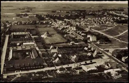 Ansichtskarte Sande Luftbild Fliegeraufnahme 1963