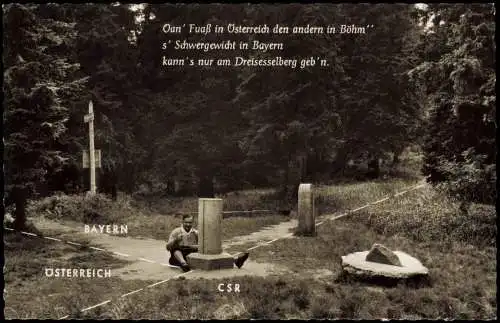 Altreichenau-Neureichenau Dreisessel Grenze Bayern Österreich CSSR 1961