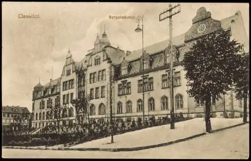 Ansichtskarte Clausthal-Zellerfeld Bergakademie. 1925