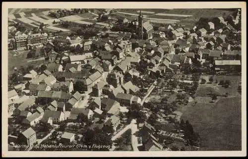 Ansichtskarte Hermeskeil Luftbild Flugzeugaufnahme 1932