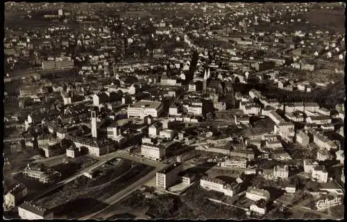Ansichtskarte Solingen Luftbild Fliegeraufnahme 1967