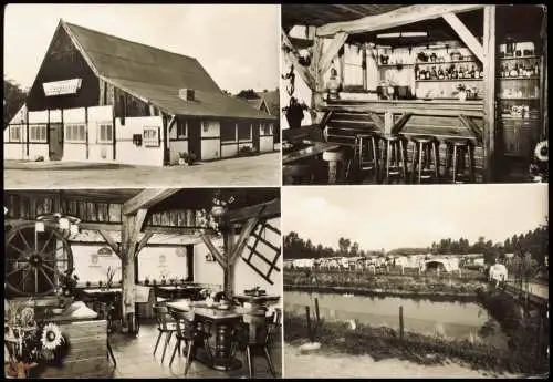 Ansichtskarte Gescher Campingplatz, Gaststätte Olle Schoppe platz 1967